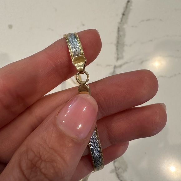 14k solid gold snake chain - Picture 2 of 6